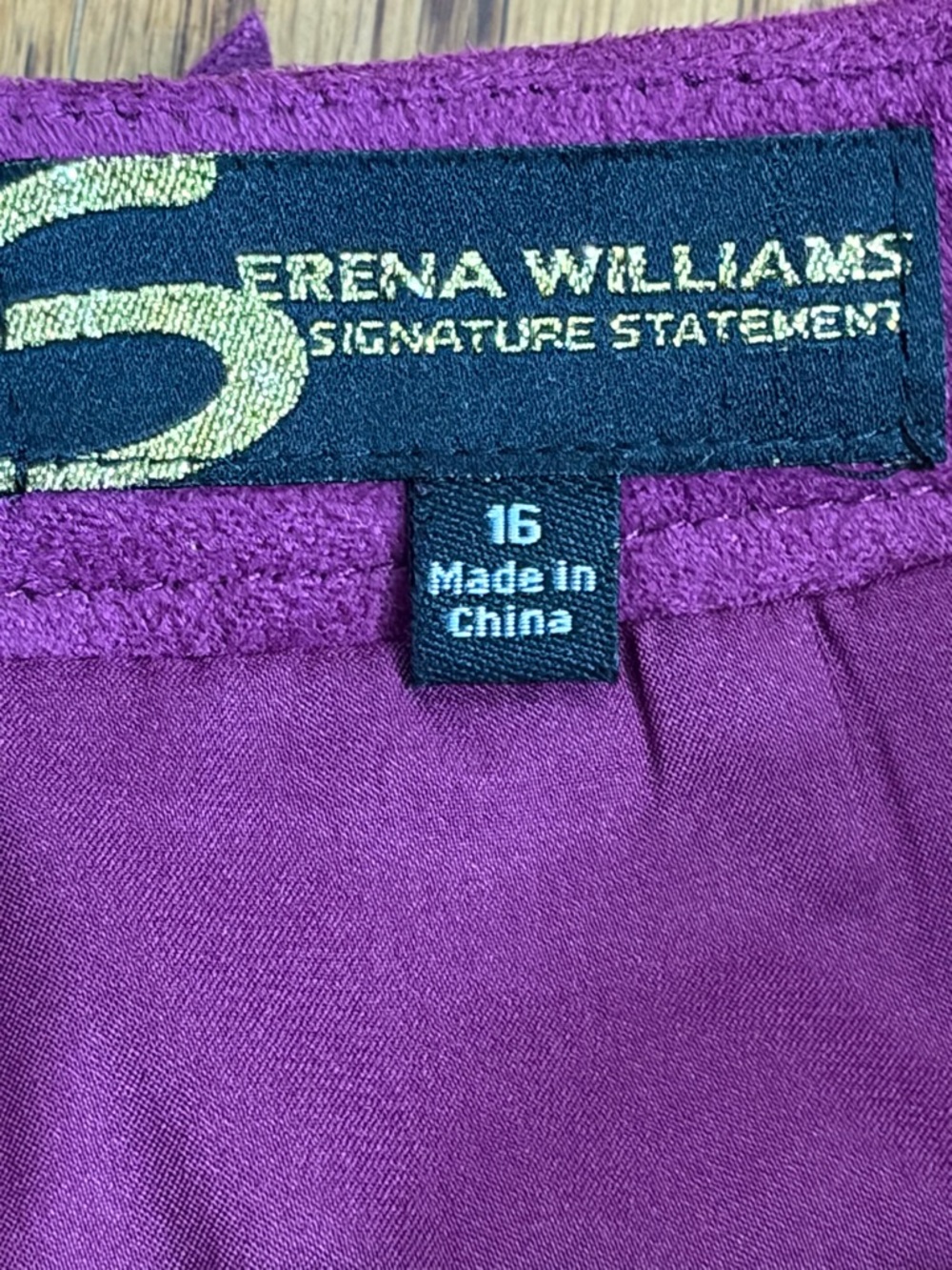 Magenta Fringe Tier Midi Skirt by Serena Williams - Picture 4 of 9